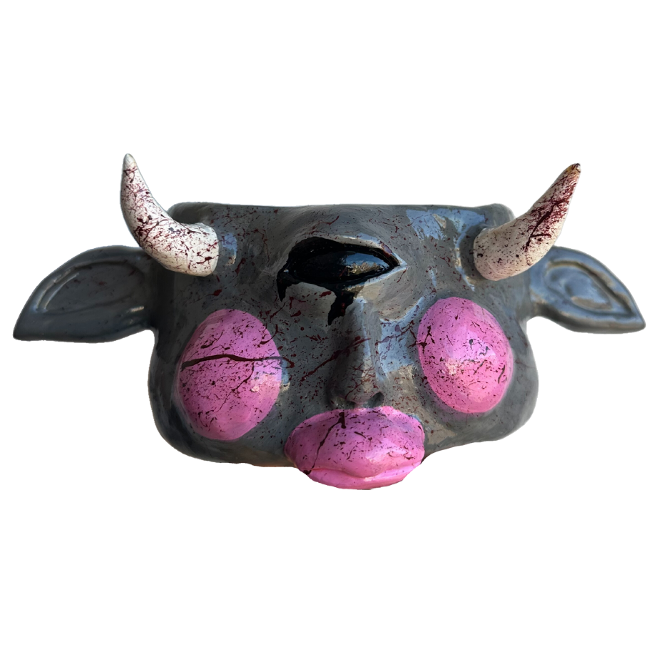 Horn(y) Ellie Skulptur