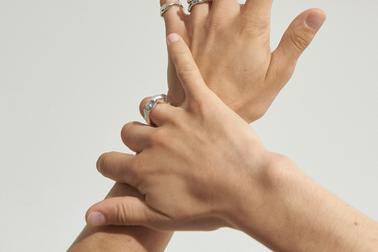 Chunky Kol Ring (Tillverkad på beställning)