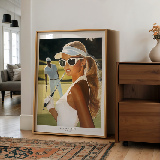 Golden drive - Print