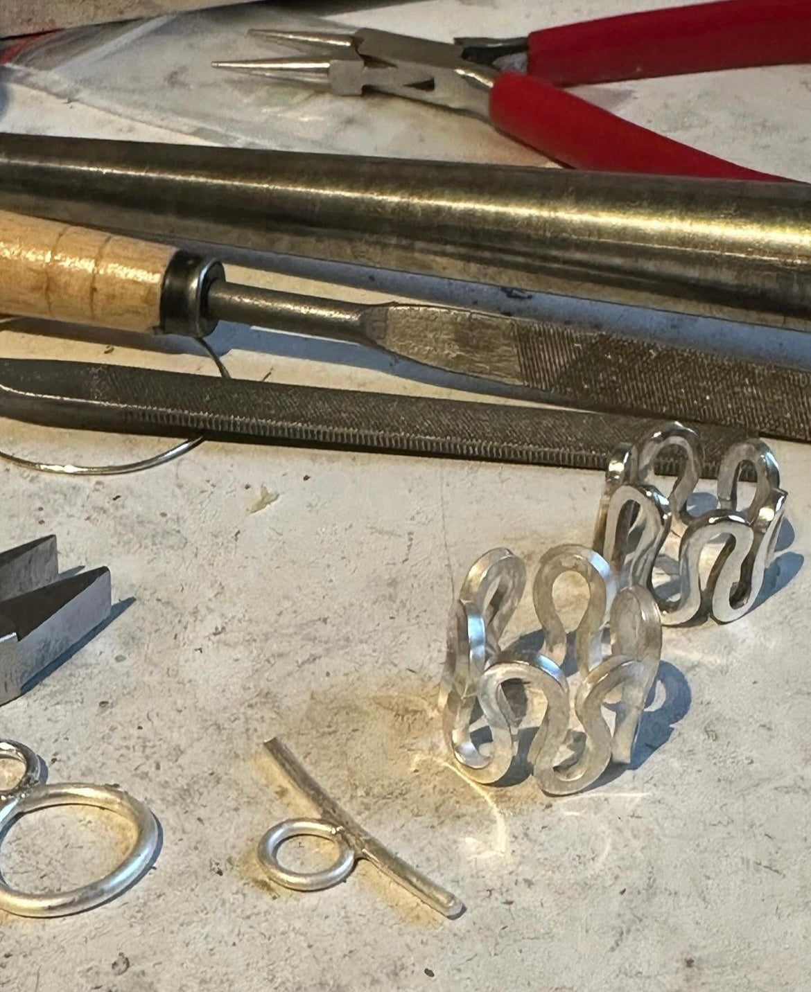 Kringelkrok Ring (Tillverkad på beställning)