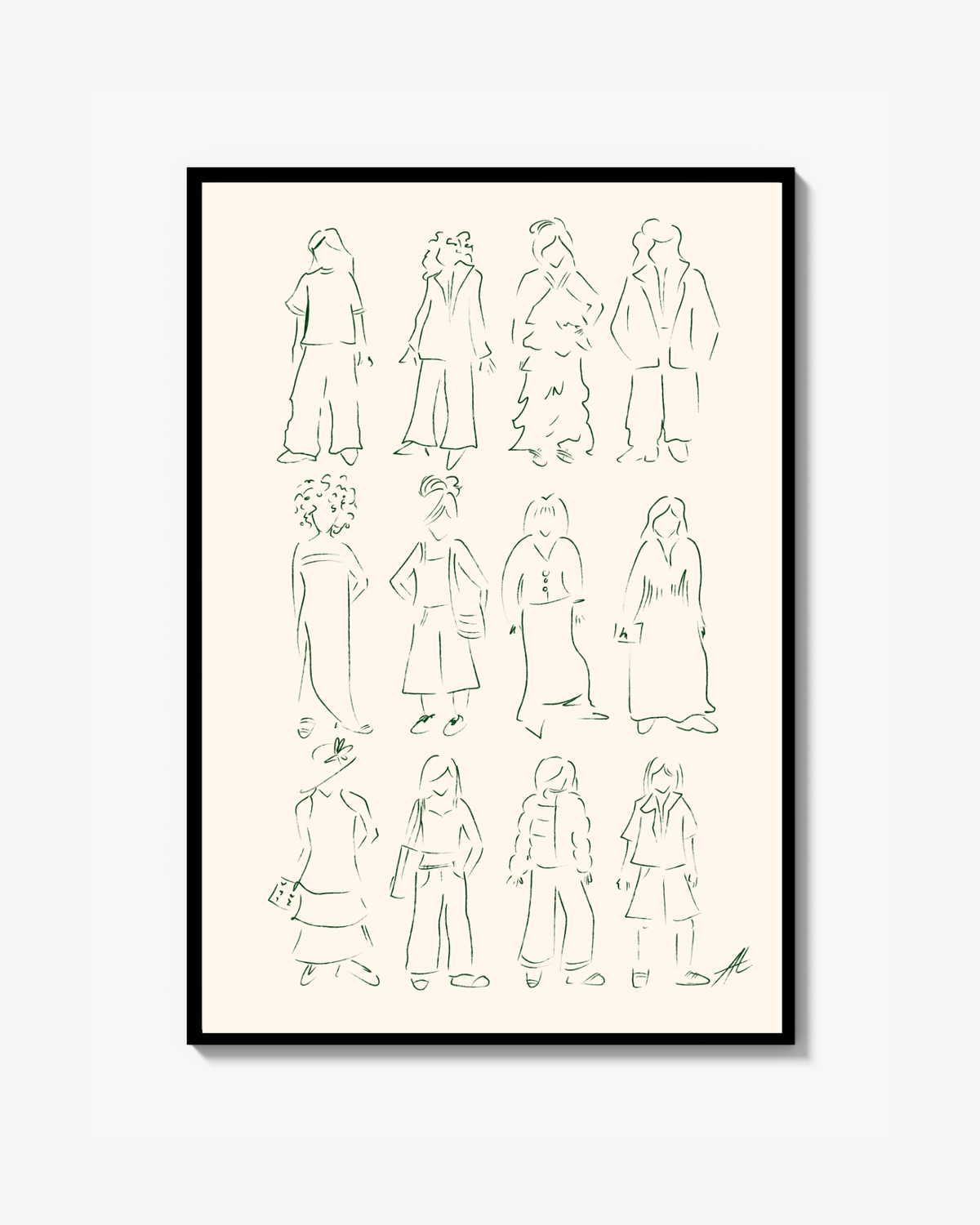 12 outfits Poster