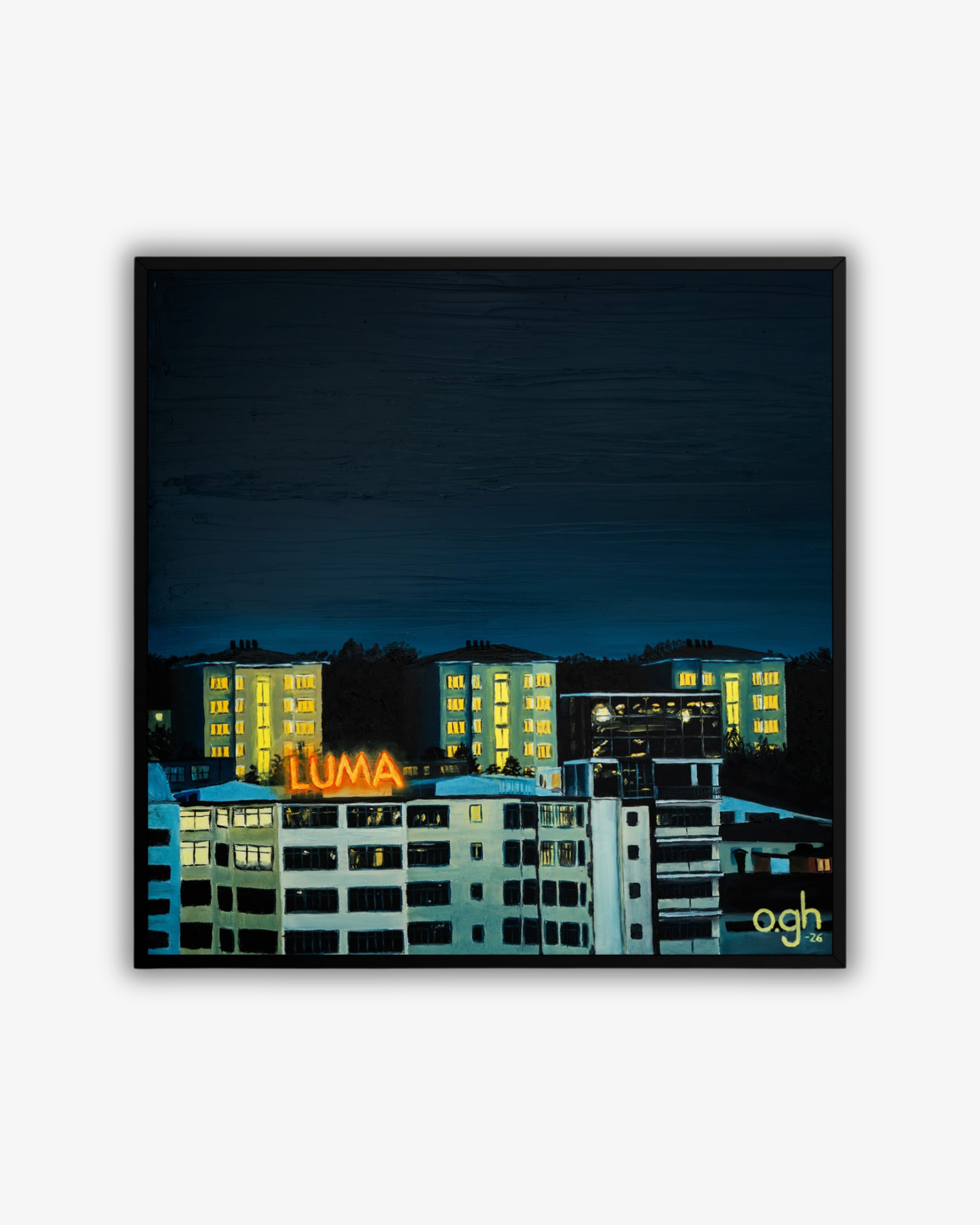 Luma II – Olja på duk, Original