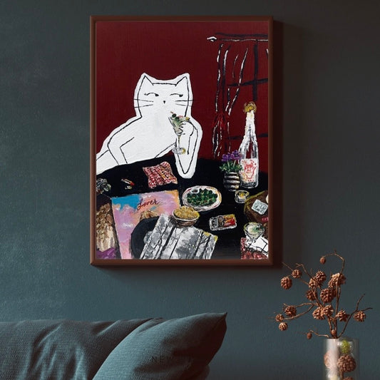 The Groovy Swiftie Cat - Poster hej