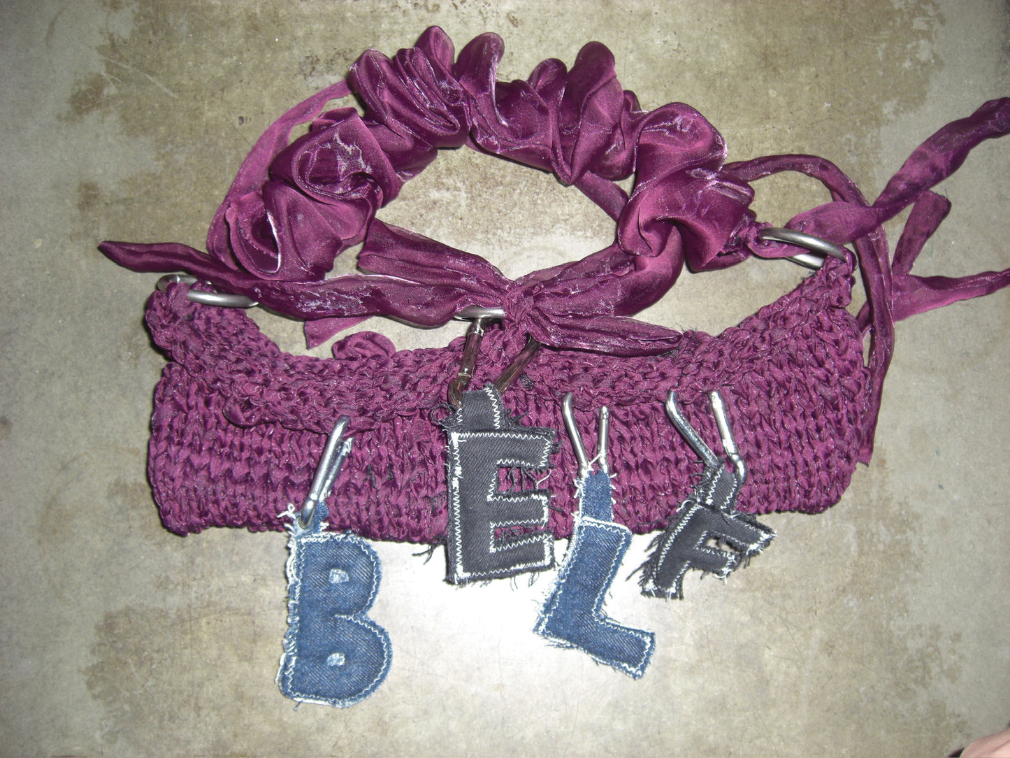 NYCKELRING B - DENIM