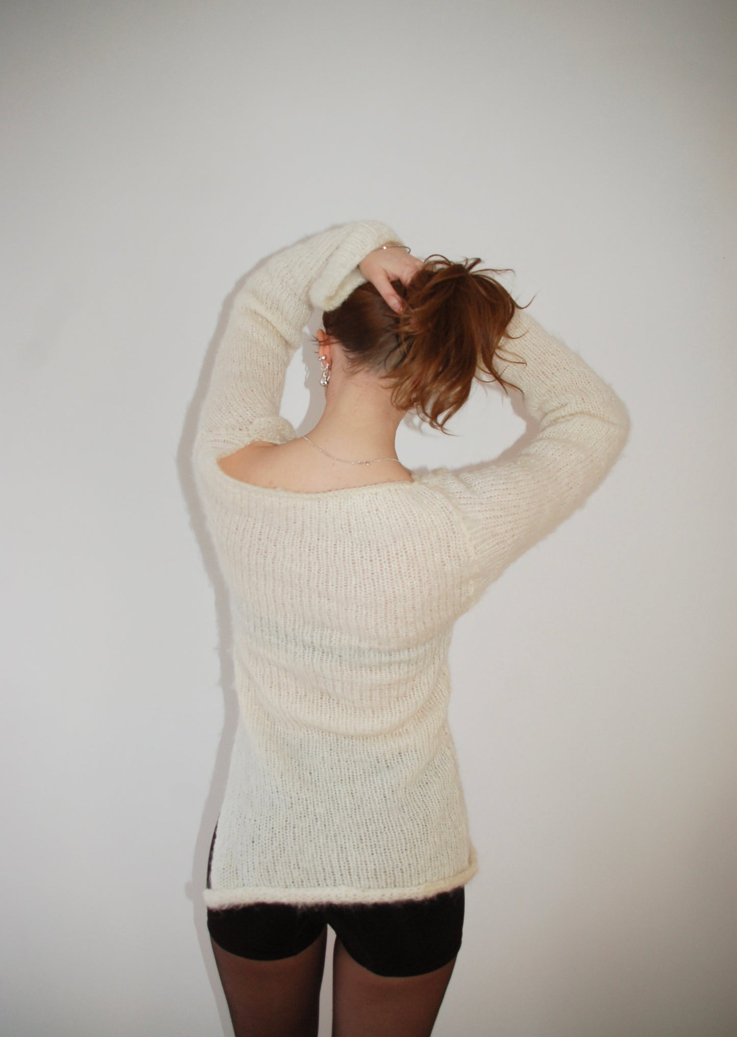 Side slit Sweater - Mohair (S/M)