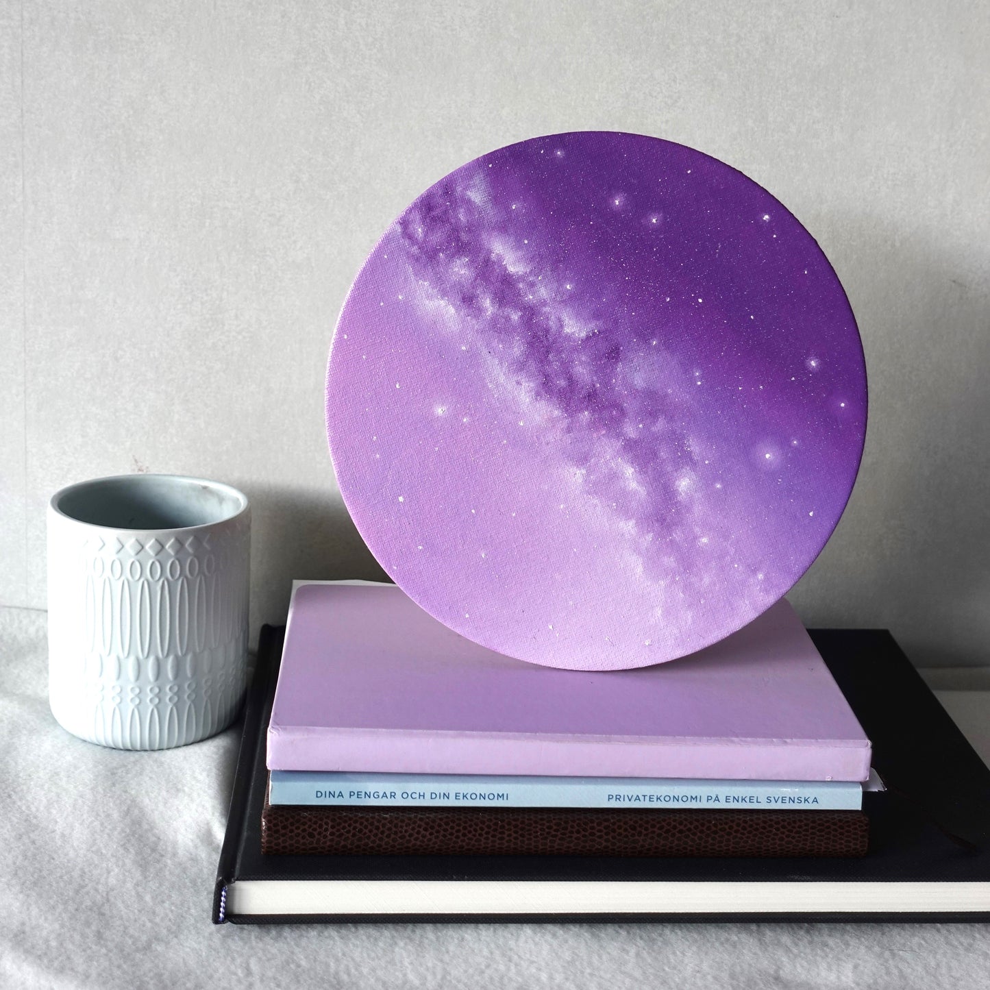Milky Way Galaxy - Original oljemålning