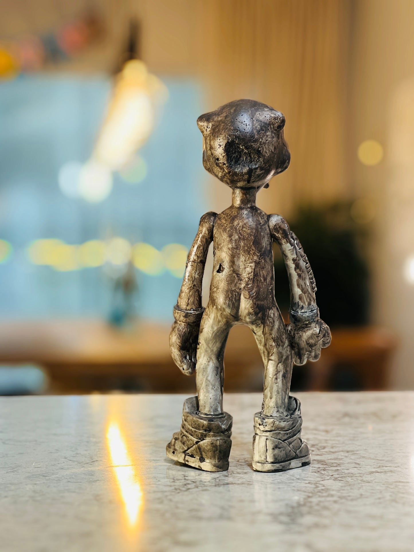 Pyrite Goldie Skulptur
