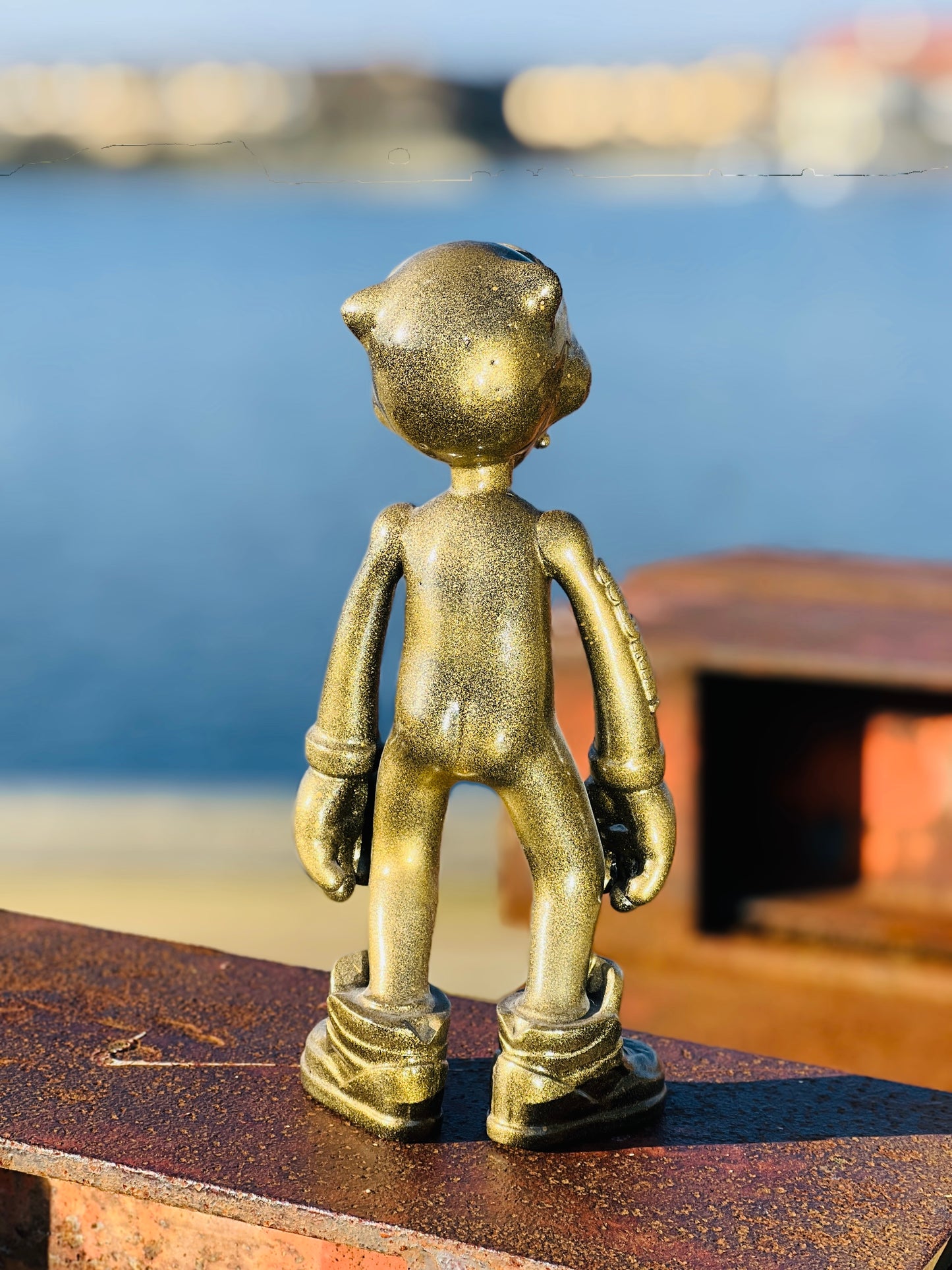 Au79 Goldie Skulptur