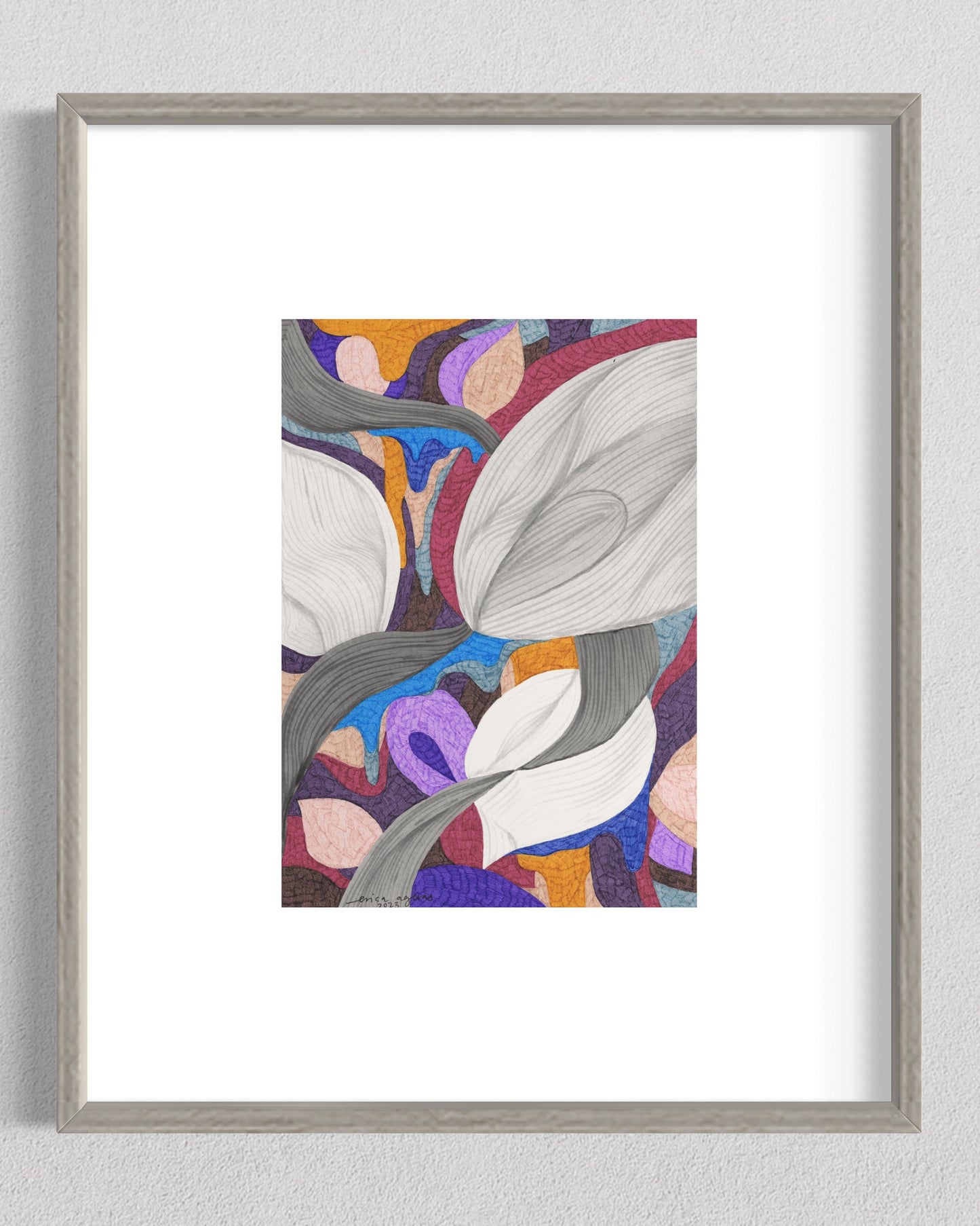 ”Flowers connect” - Original