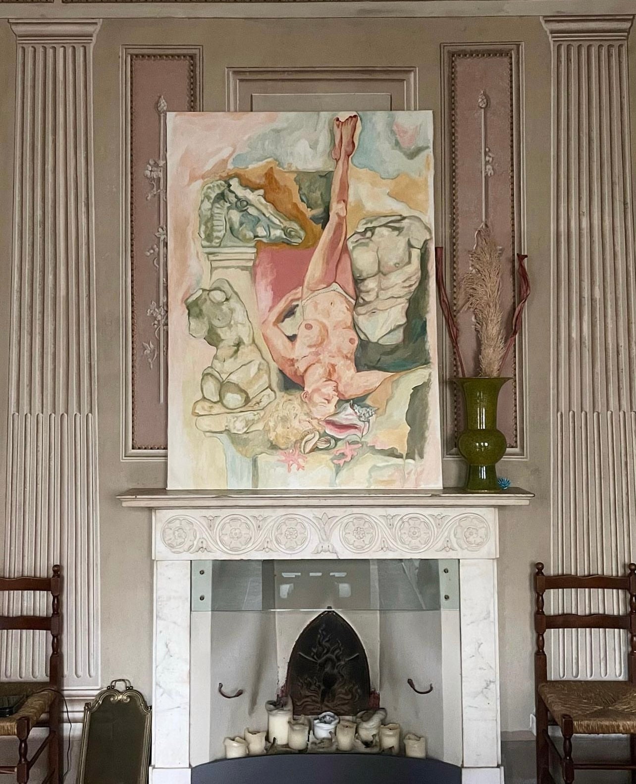 The female muse Poster