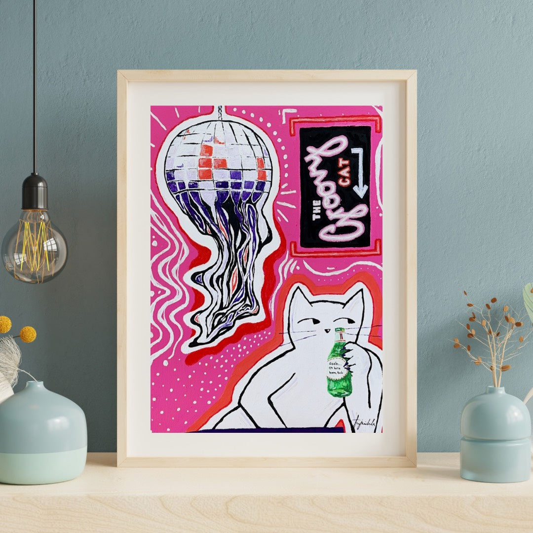 The Groovy Cat - Poster