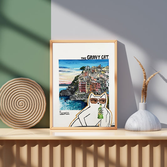 Groovy Riomaggiore - Poster hej