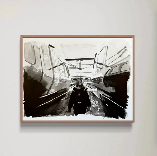 ”Herrelösa hundar”- Poster