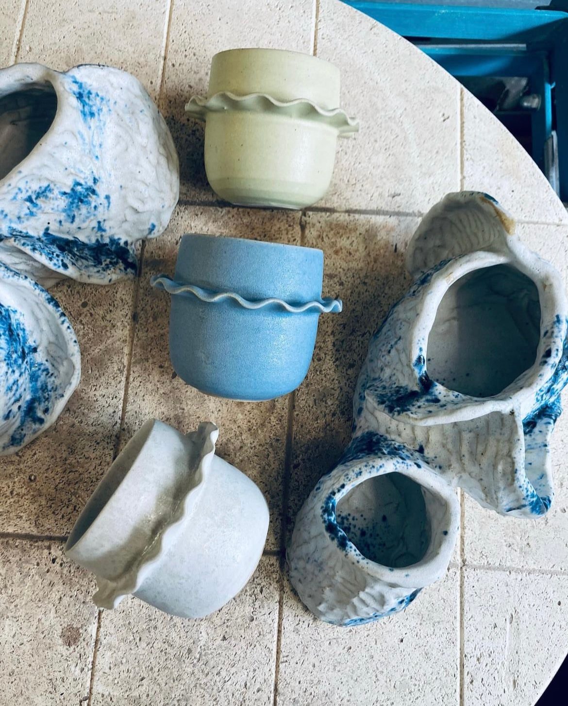 Ballerina mug Dove Blue