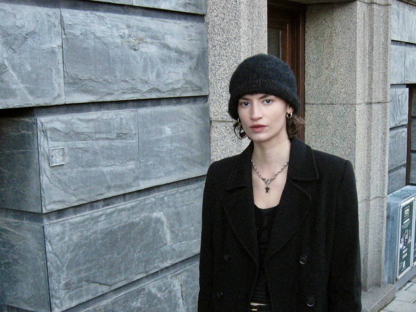 Black beanie