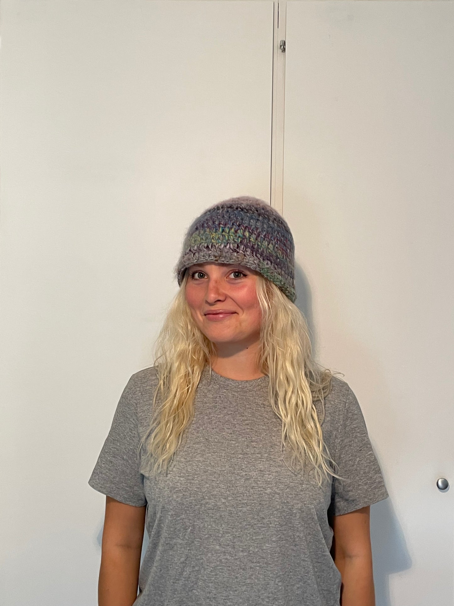 Blueberry Alpaca hat