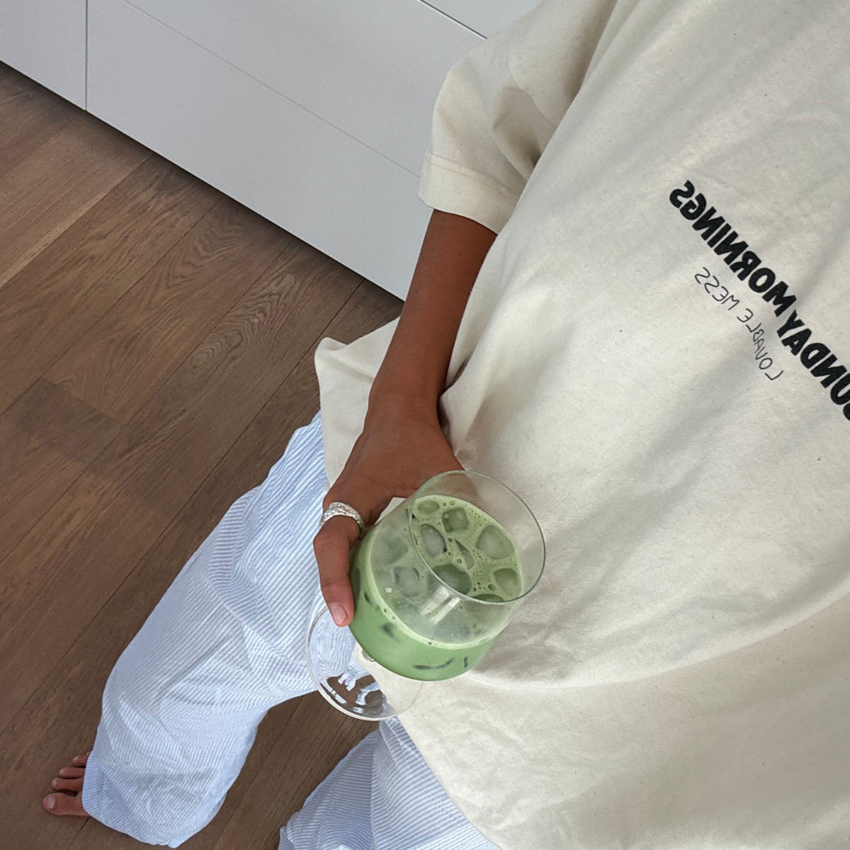 Sunday Mornings Naturell T-shirt