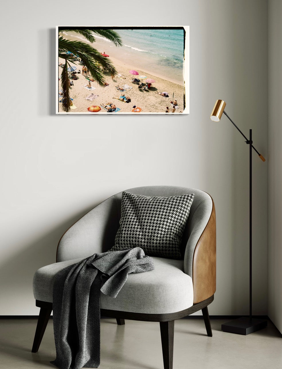 BIRD VIEW, Benidorm Spain 2022 - Print