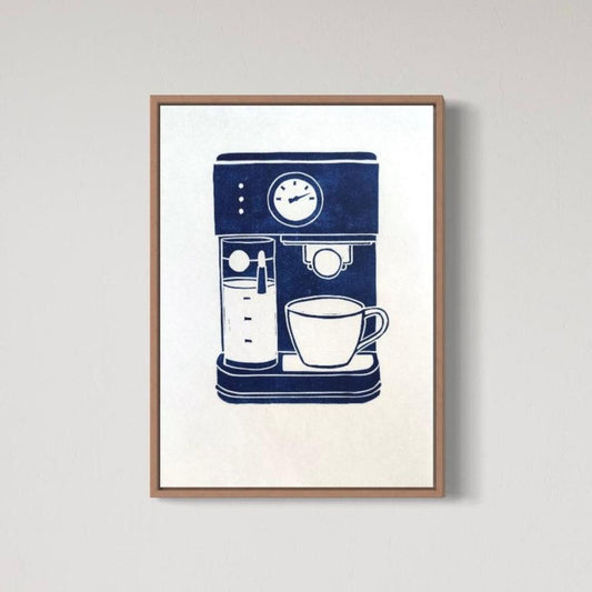 Espresso Linoleumprint