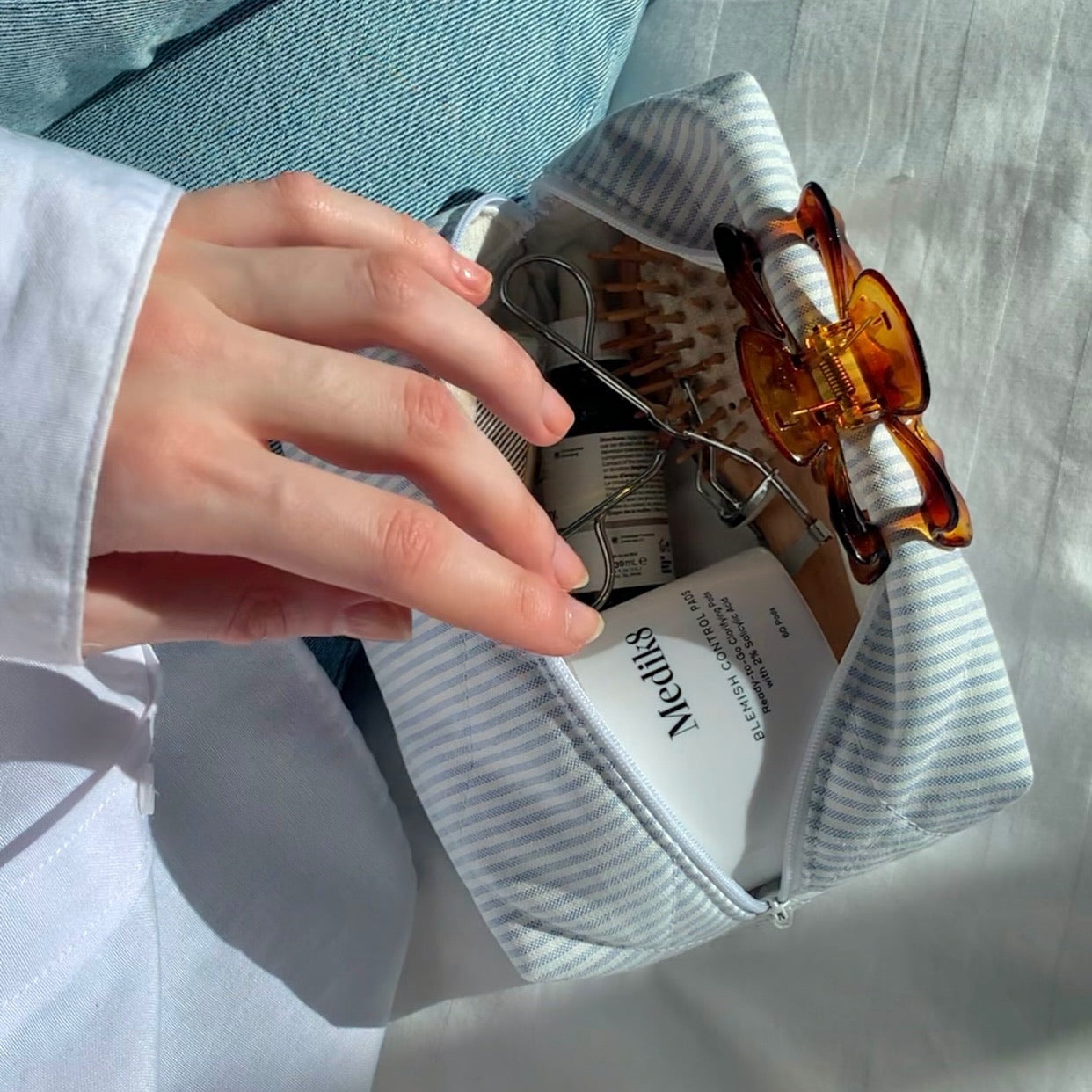 Återbrukad sminkväska - Bergamo