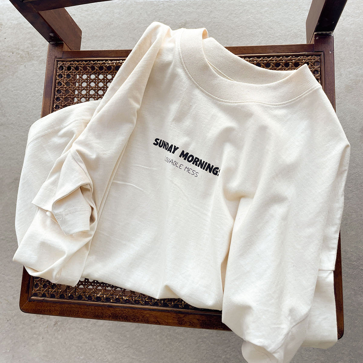 Sunday Mornings Naturell T-shirt