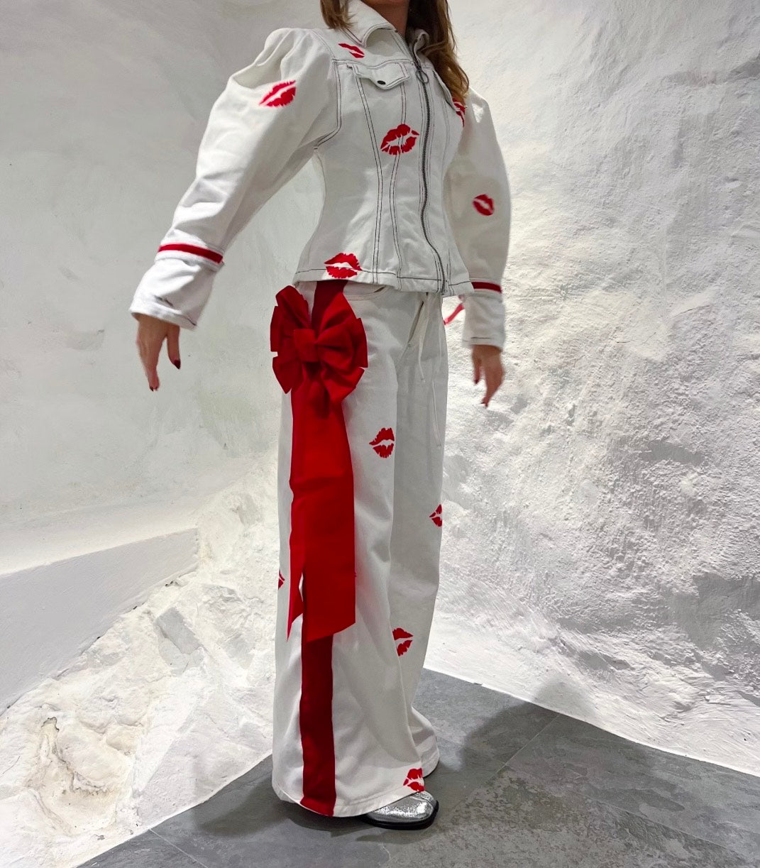 Bow Bow Bow Jacka Vit