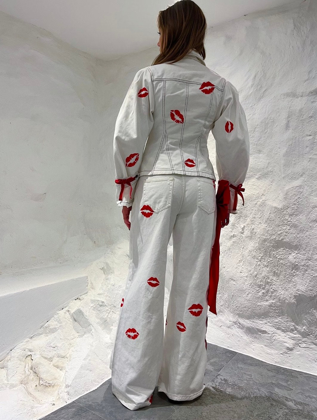 Bow Bow Bow Jacka Vit