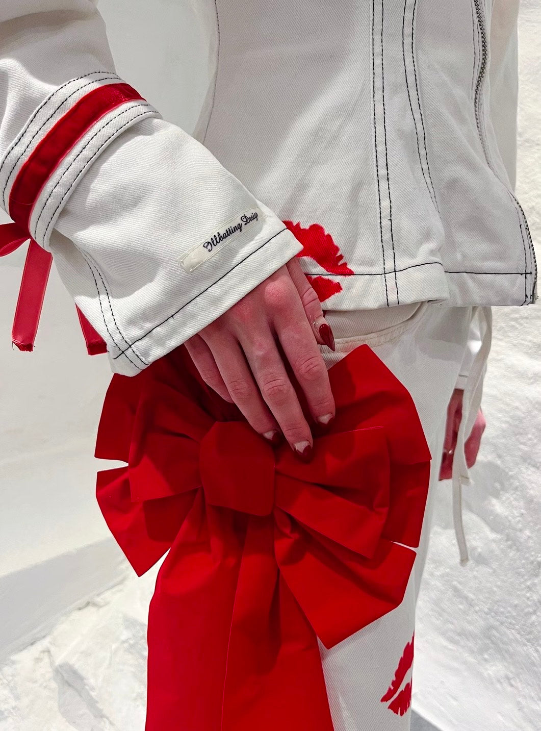 Bow Bow Bow Jacka Vit