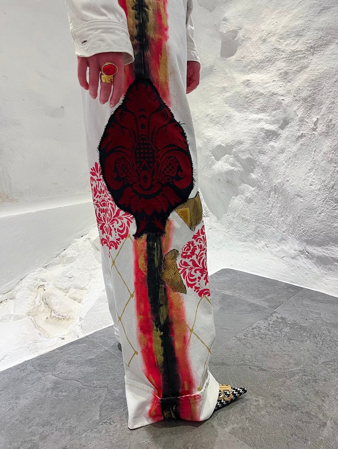 The Show Must Go On Jeans Vit