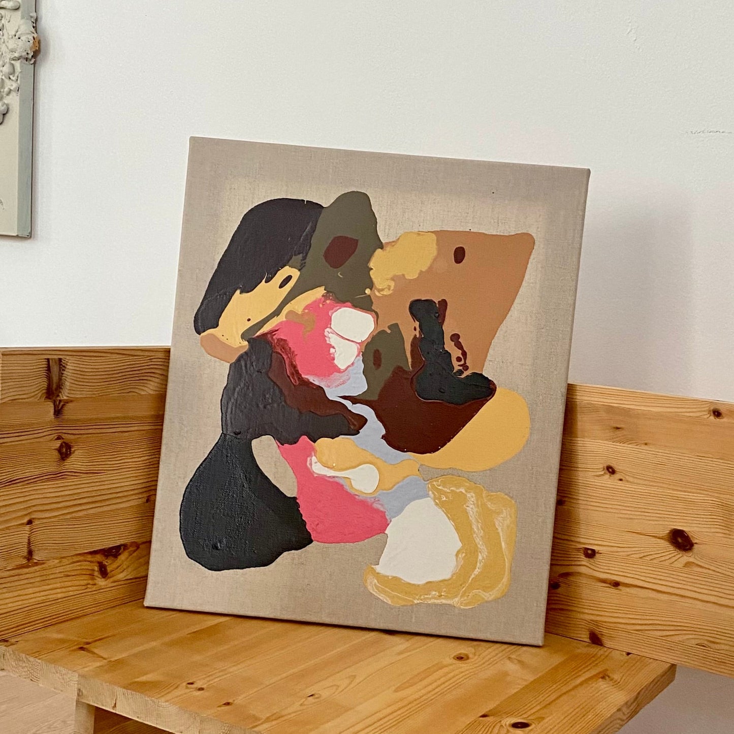 Floating colours 04 (Akryl på canvas)