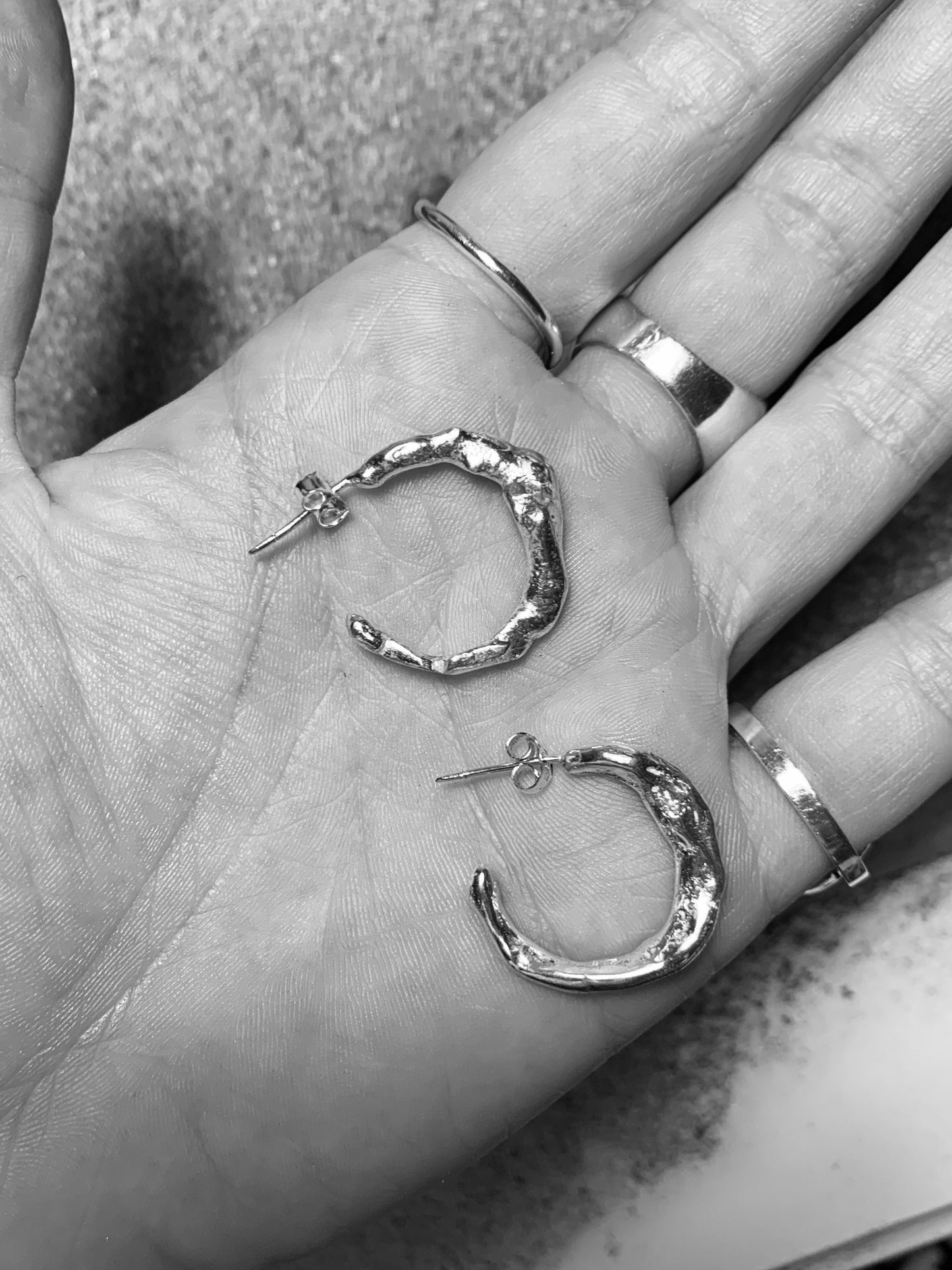 Kol Örhängen - Stora (Exklusiv)