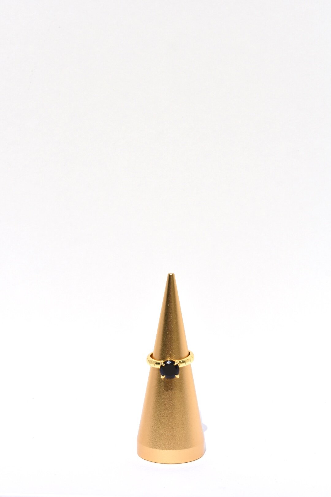 Léclaw Ring Guld Svart Agat