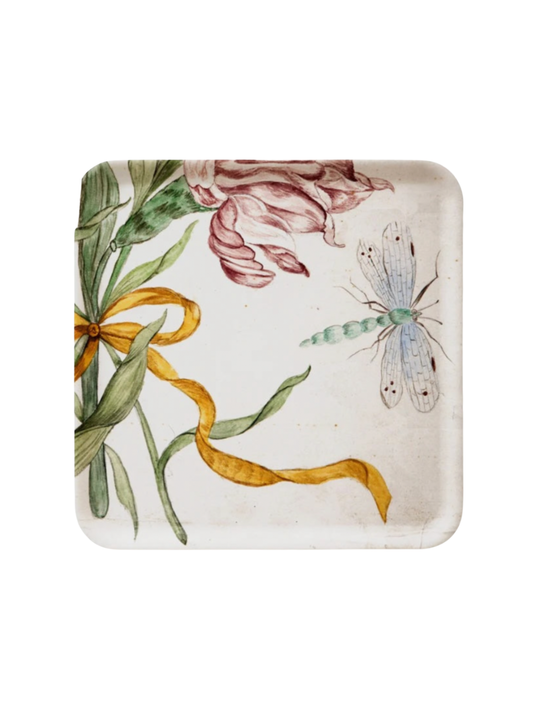 Amalia Dragonfly square tray 32 cm