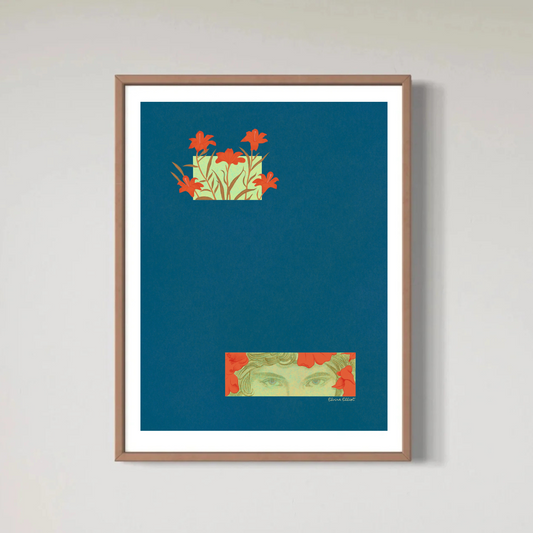 EYES IN BLOOM - Poster