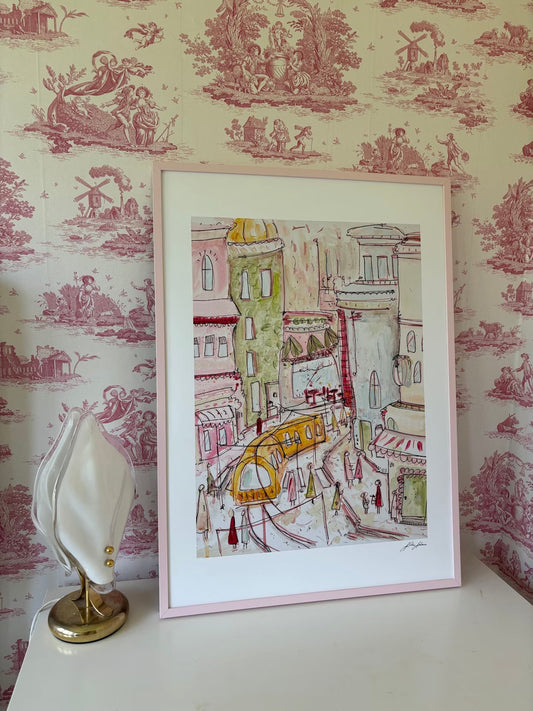 Den Gula Spårvagnen Print