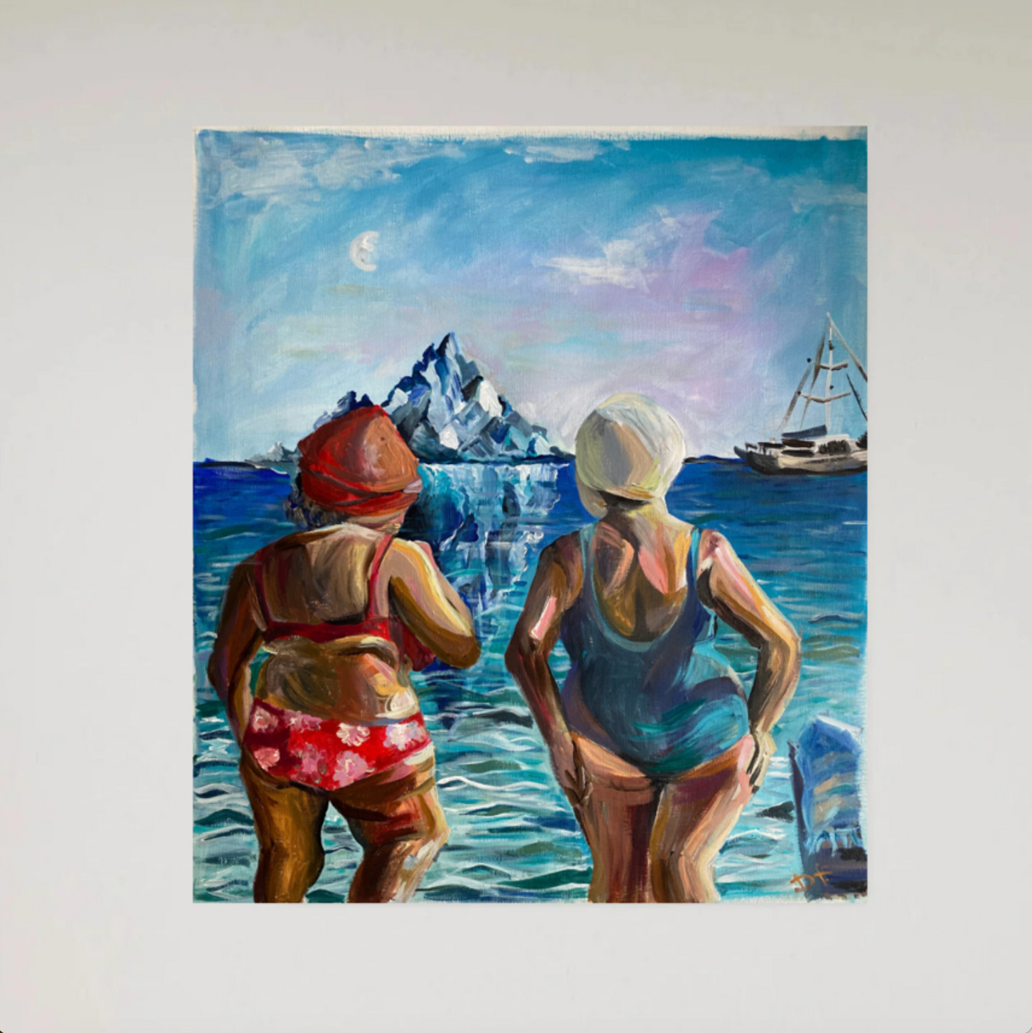 “Swimsuit” Originalmålning