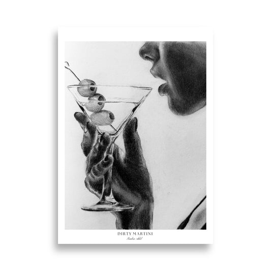 Dirty Martini - Print
