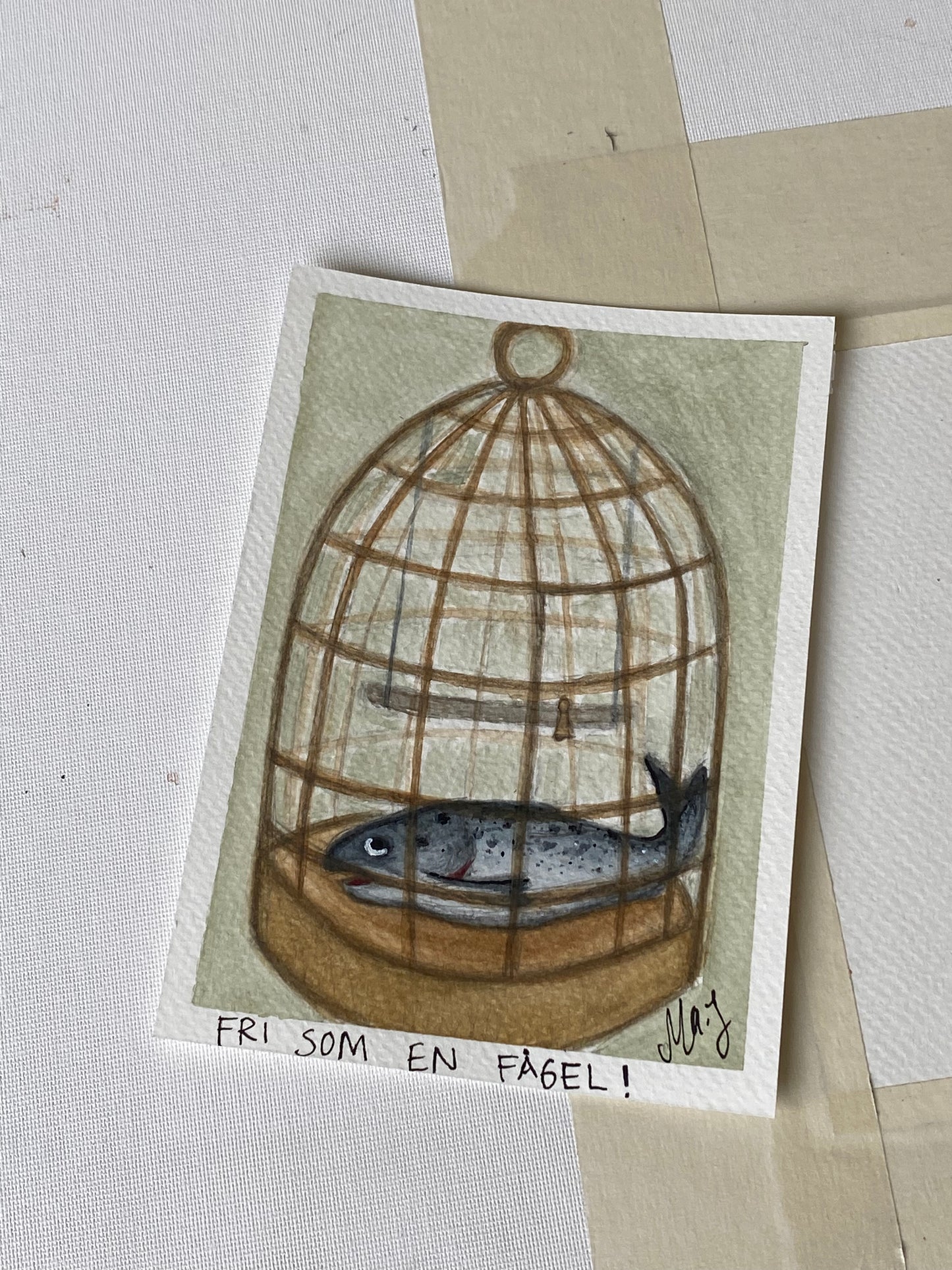Fri som en fågel