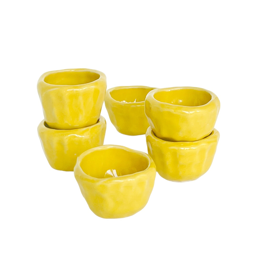 Yellow mini cup