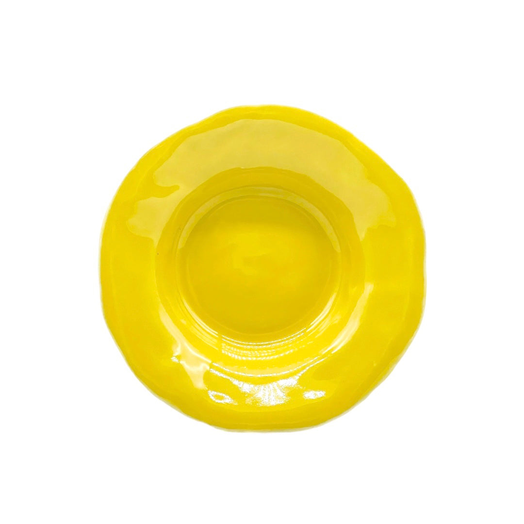 Yellow plate