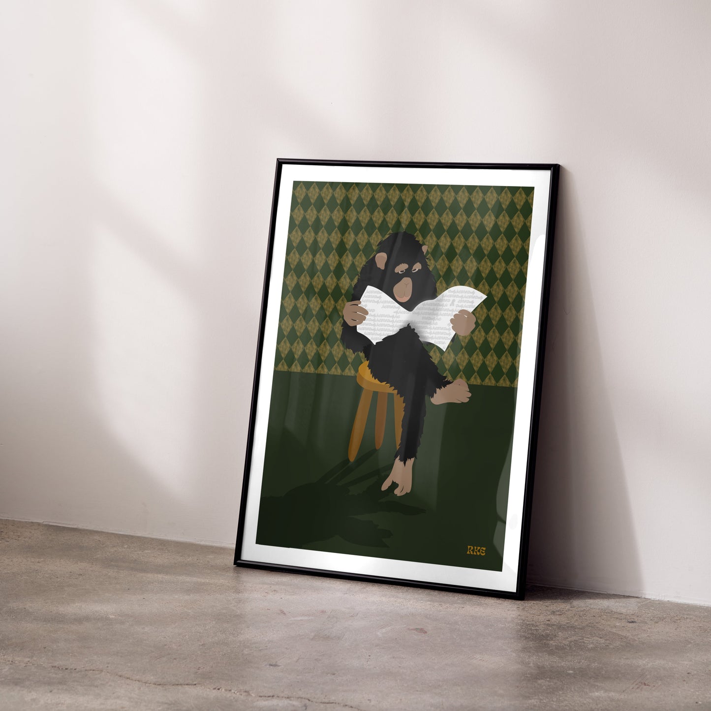 Monkey Poster