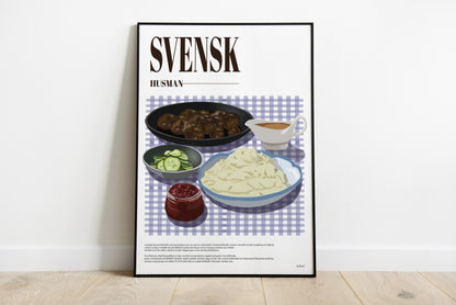 Svensk husman Poster