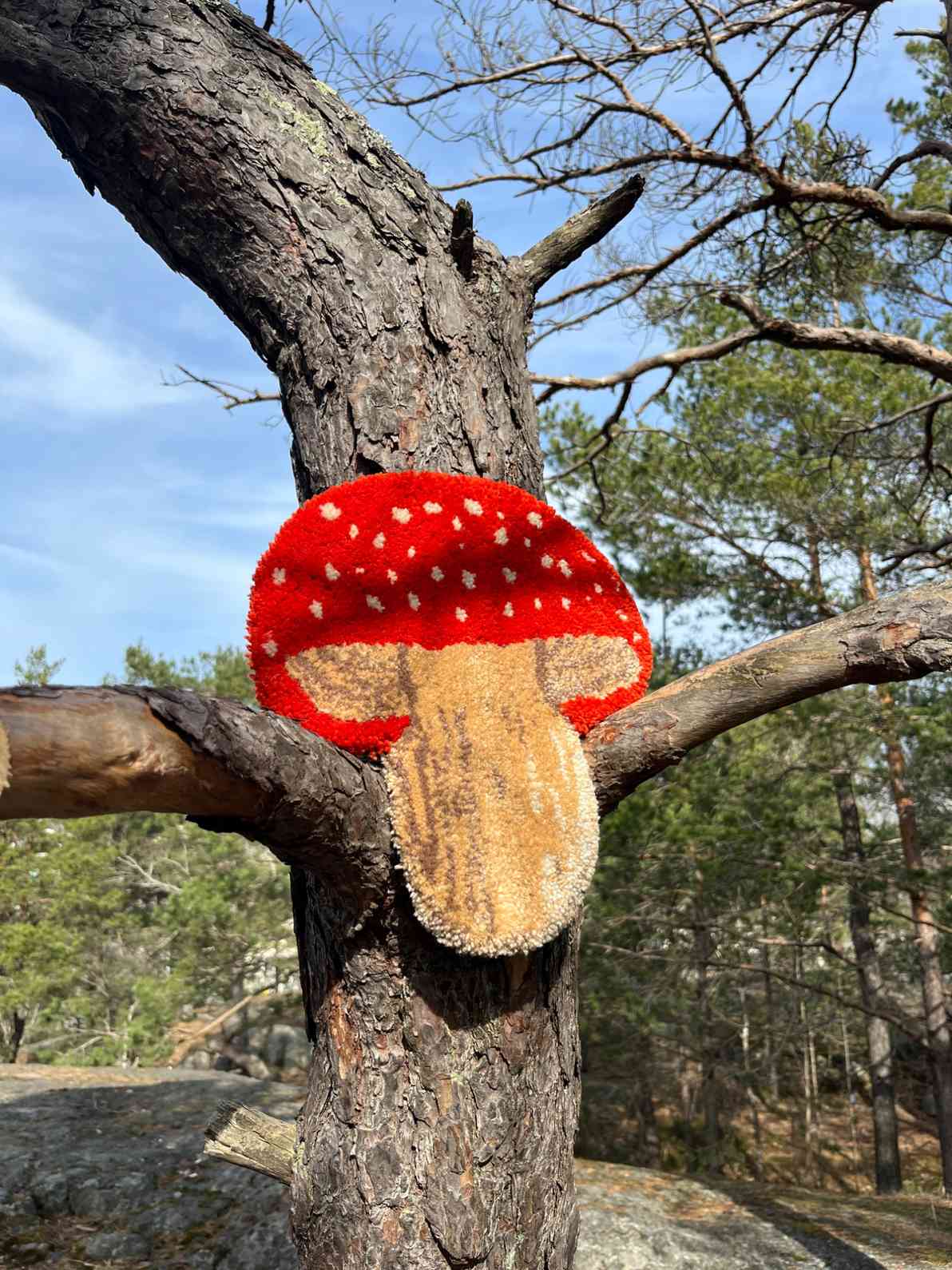 Mushroom Rug