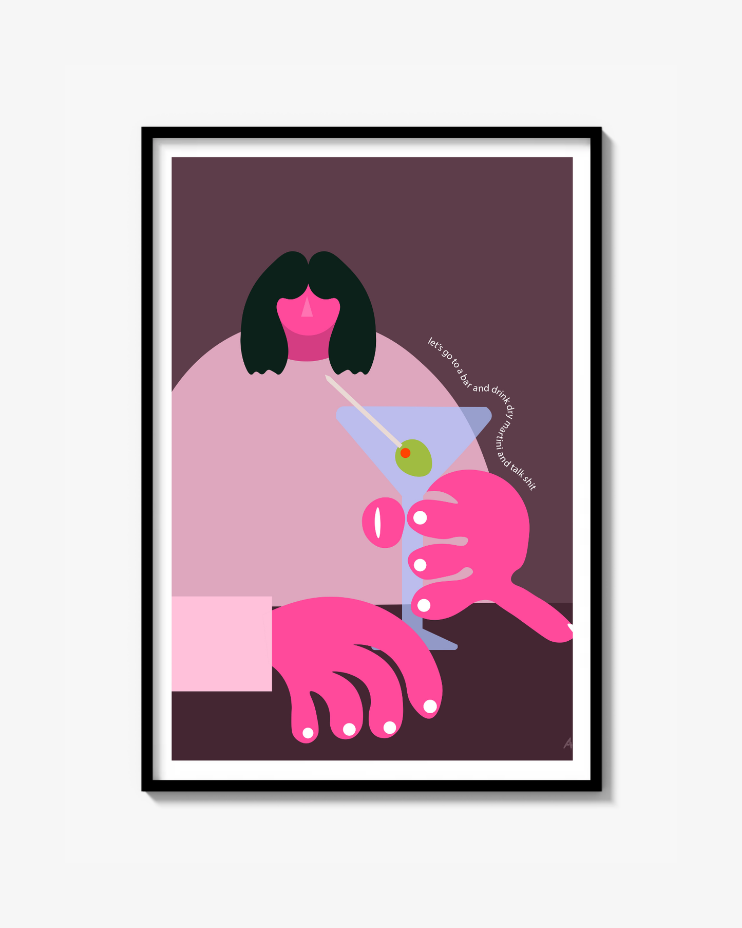 Dry Martini - Poster