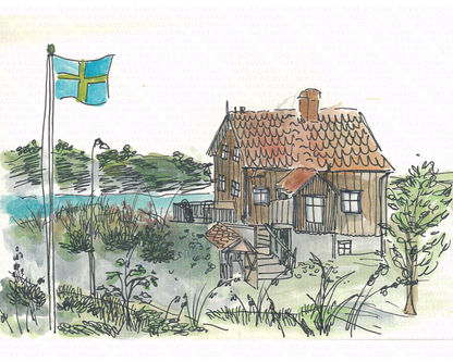 Gullholmen Print