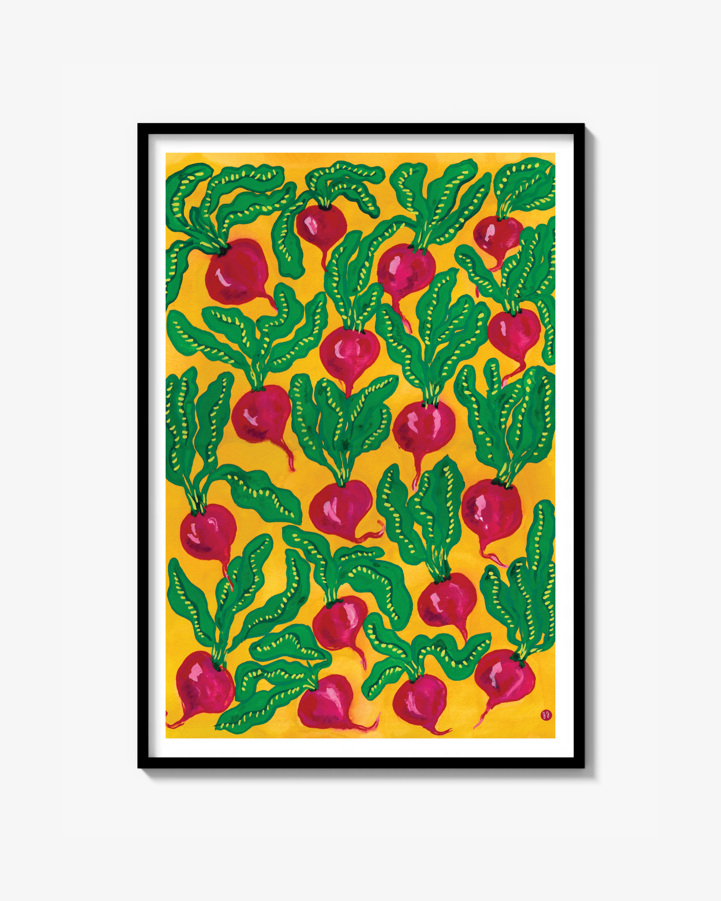 Radishes - Poster