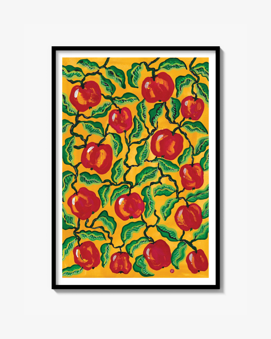 Autumn Apples - Poster