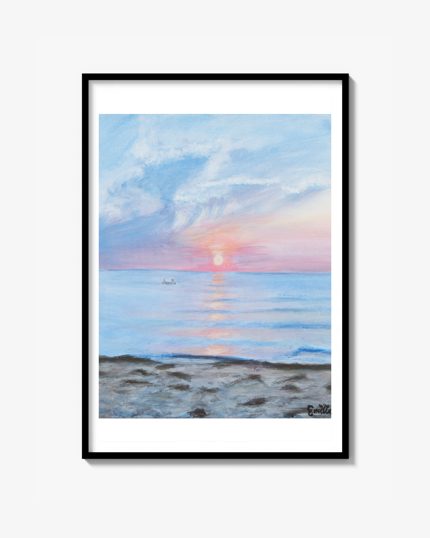 Solnedgången - Print