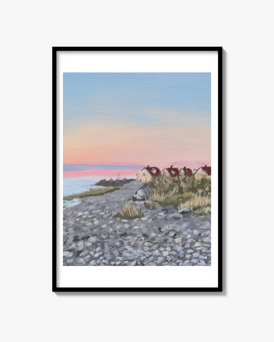 Stenstranden i Torekov - Print
