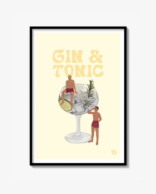 Gin & Tonic - Poster